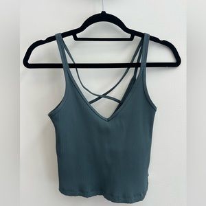 Vuori Rib crop tank size S